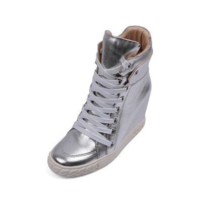 万里马 新款牛皮内增高日常休闲鞋 2830231501351 新款牛皮内增高日常